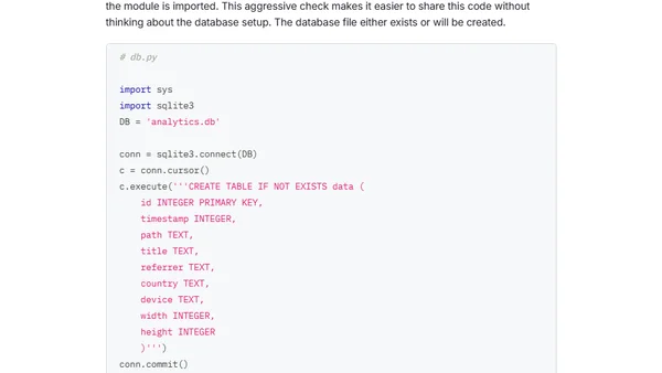 Privacy Focused Analytics From Scratch