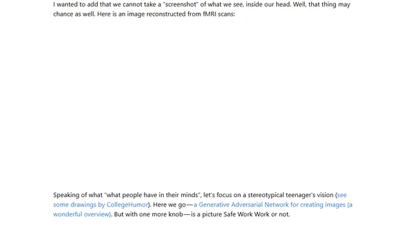 Dreams, Drugs & ConvNets