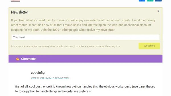 Weird Comparison Issue in Python