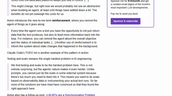 Agent design is still hard