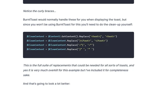 Crouton #8 Redux - Now with a More Complete Example