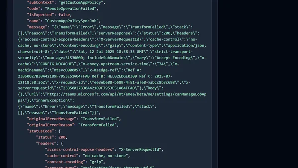 Sideloading Teams apps suddenly blocked? YES it's broken.