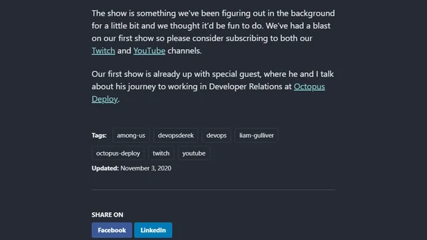 Azureish After Dark with Derek Campbell