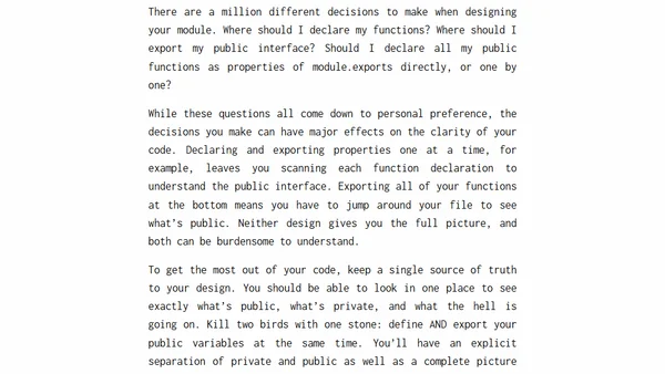 The Node.js Way - Designing Singletons