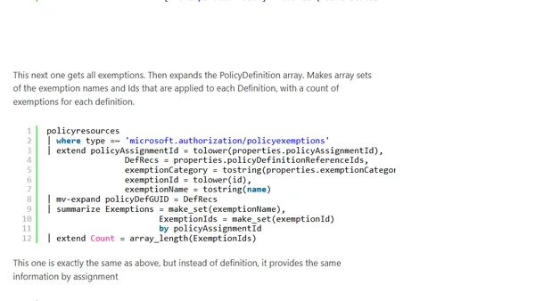 Azure Policy Exemptions Added to Resource Graph