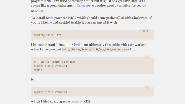 Offset coordinates in Krita with Xinerama