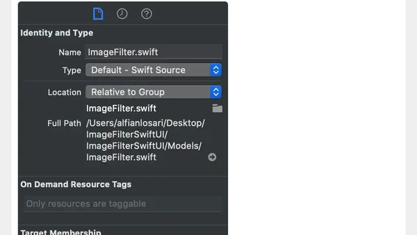 Building Cross-Platform macOS and iOS Image Filter SwiftUI App