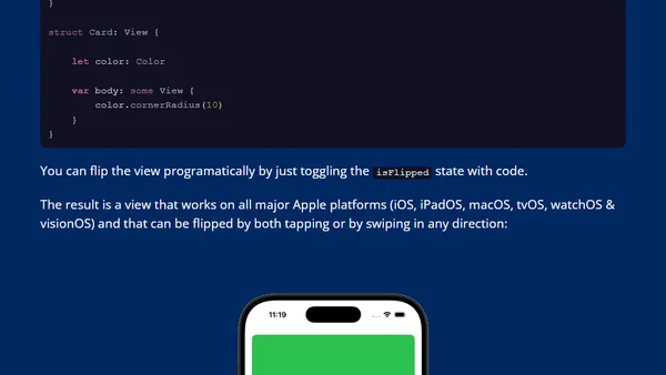 Introducing FlipKit - a flippin’ good library for SwiftUI