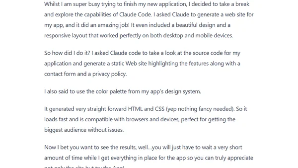 Fun with Claude Code
