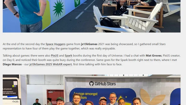 Stars at GitHub Universe 2025