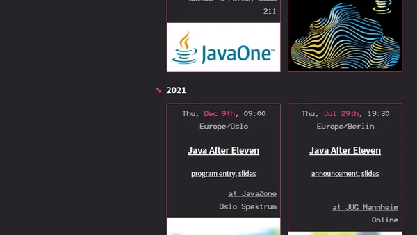 Java After Seventeen