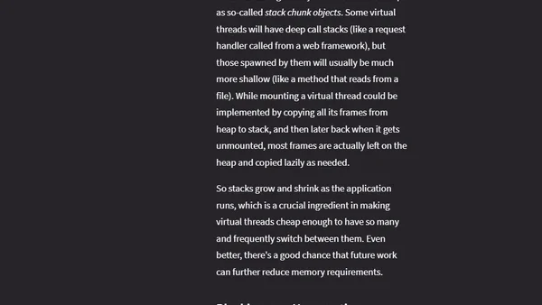 Virtual Thread Deep Dive - Inside Java Newscast #23