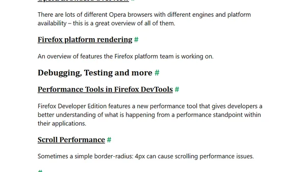 Browsers and Bugs 22/2015