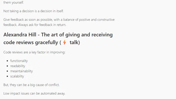 Lead Developer Conference (London) - Day 1!