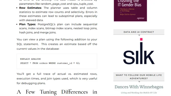 PostgreSQL for the Oracle DBA, Part 4: Query Tuning and the PostgreSQL Planner