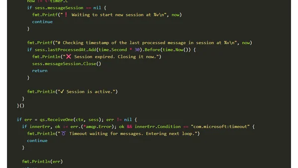 Implementing Multi Session Sequential Convoy Pattern with Azure Service Bus and Go