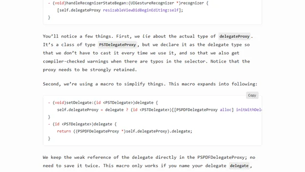 Smart Proxy Delegation