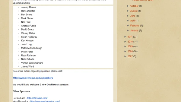 DevNexus 2013 - Feb 18/19 - Registration is Open