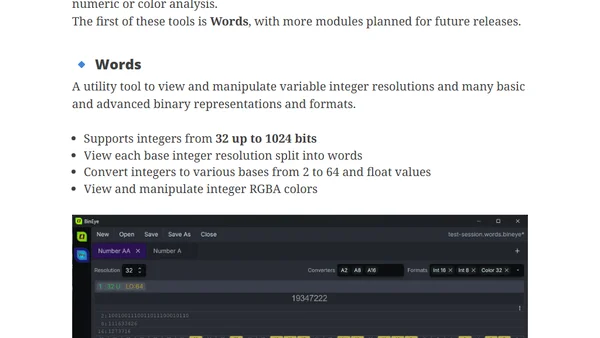 BinEye Modernization