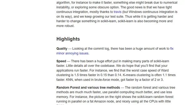 Scikit-learn 0.15 release: highlights
