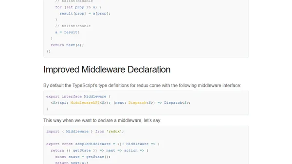 3 Tricks For Using Redux and Immutable.js with TypeScript