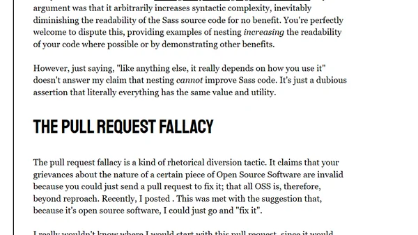 Developer Fallacies