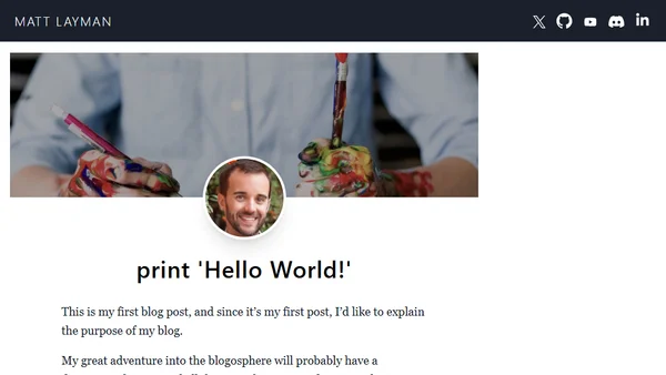 print 'Hello World!'