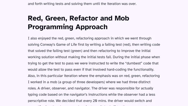 Delete Your Code and Other Reflections from Coderetreat Day