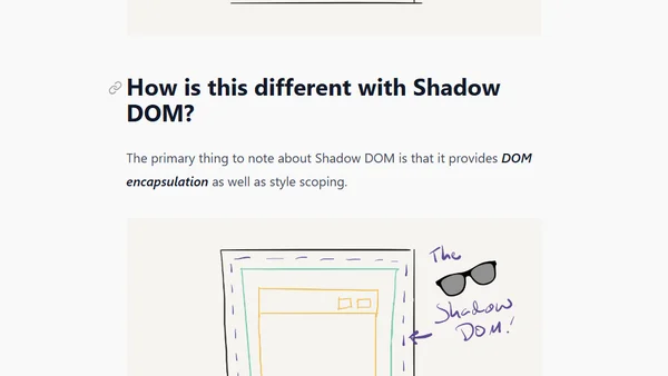 Don't use jQuery plugins with Shadow DOM