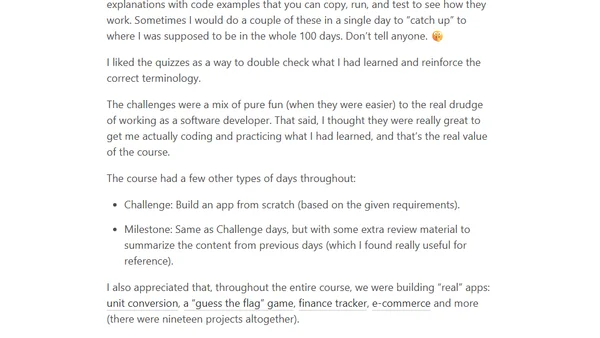 Reflecting on 100 Days of SwiftUI