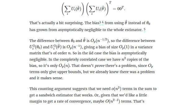 Estimator vs estimate