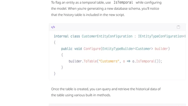 Entity framework features I wish I knew earlier