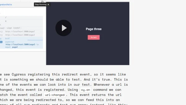 Dealing with multiple redirects in Cypress