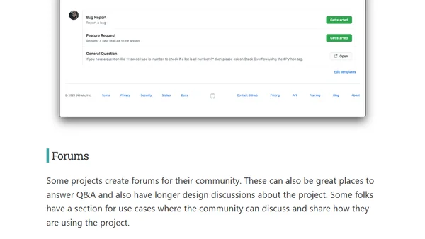Building a user community for your open source project