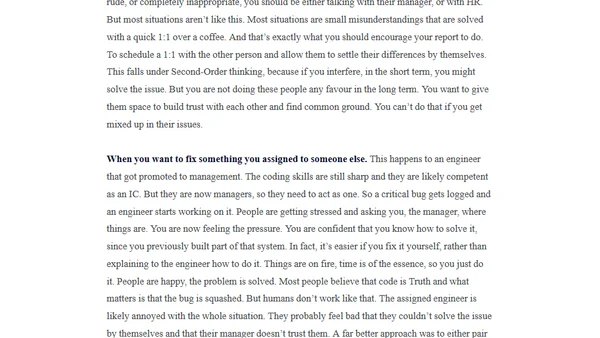 Second-Order thinking