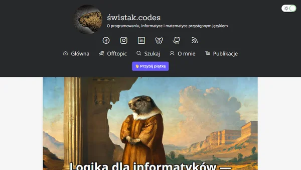 Logika dla informatyków — podstawy