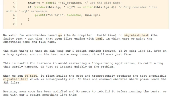 Are my SQL files read at build time or run time?