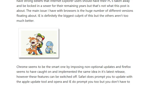 The lesser known browser war