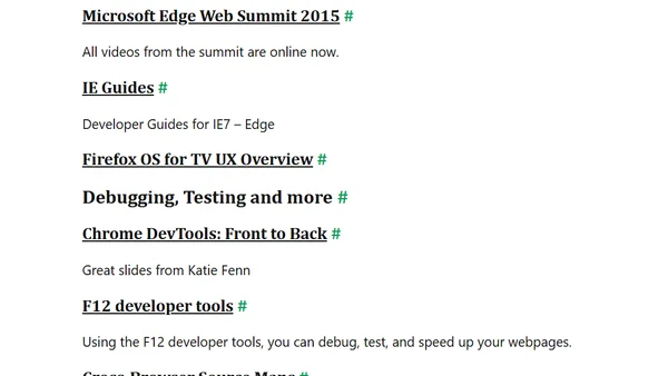 Browsers and Bugs 18/2015