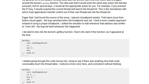 The bug that hides from breakpoints