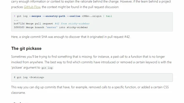 Every line of code is always documented