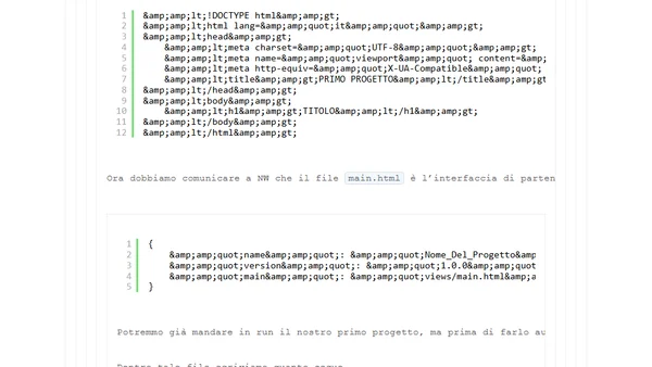 Applicazioni desktop ibride con NW.js
