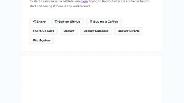 Docker Read-Only File Systems