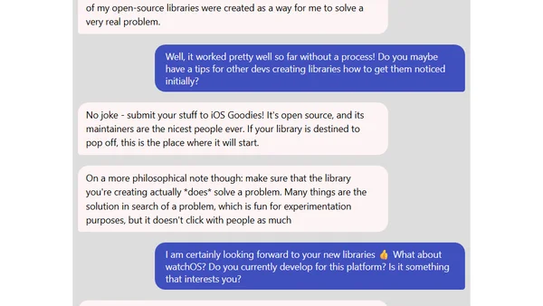 iOS Chat with Oleg Dreyman