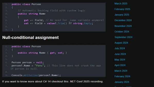 What’s New in .NET 10
