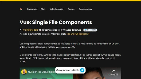 Vue: Single File Components