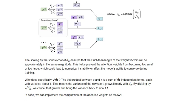 Understanding and Coding the Self-Attention Mechanism of Large Language Models From Scratch