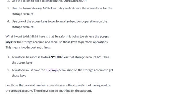 Using OIDC Authentication with the AzureRM Backend