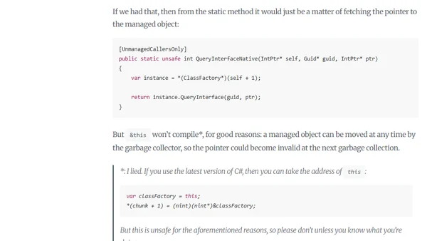 Writing a .NET profiler in C#  —  Part 2