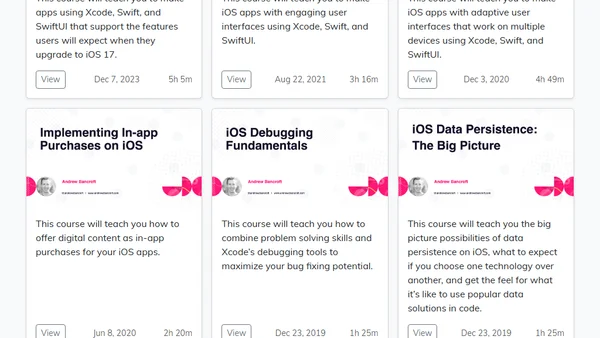 Andrew Bancroft - Portfolio